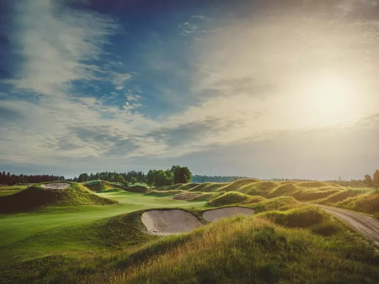 Sand GC i solnedgången - Golfpaket