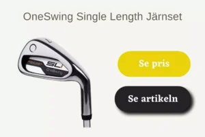 Billigt One Lenght Järnset - OneSwing