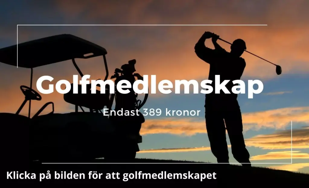 Börja spela golf med Sveriges billigaste golfmedlemskap