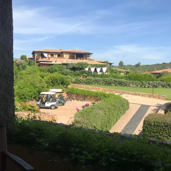 Golfresort på Sardinien